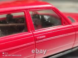 VINTAGE MERCEDES W 123 STAHLBERG TOY CAR ORIGINAL ITEM RED PLASTIC ESTONIA 23 cm
