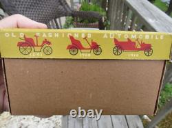 VINTAGE ORIGINAL 1950's 60's OLDTIMERS TOY CAR #3 NOS MIB MODERN TOYS JAPAN