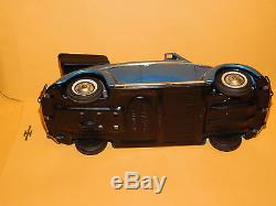 Vintage Rare 1960s Bandai Tin Volkswagen Convertible Friction Car 10