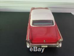 VINTAGE/RARE Tin Toy Car Asahi/Ichiko 58' Buick Century 2 Dr Hard Top XL 14