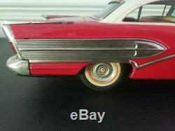 VINTAGE/RARE Tin Toy Car Asahi/Ichiko 58' Buick Century 2 Dr Hard Top XL 14