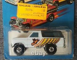 VINTAGE Rare Hot Wheels 1981 Toys R Us Geoffrey Bronco w Protective Case Nice
