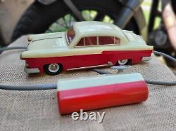 VINTAGE Soviet Toy Car VOLGA GAZ 21 1970'S BATTERY OPERATED GERMANY REMOTE