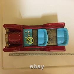 VINTAGE, TIN B/O CAP FIRING OLD FASHION CAR! COMPLETE WithBOX! FULLY OPERATIONAL