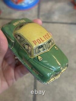 VINTAGE TIN LITHO WINDUPS LOT OF 9 J Chein Modern Tin Toys Japan Car Bus