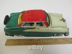 VINTAGE TIN TOY CAR 1955 NASH made in JAPAN HAS (K) MARK