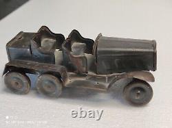 VINTAGE TIN TOY MILITARY TRUCK 1936 Josef Neuhierl, Fürth Wehrmachts Kübelwagen