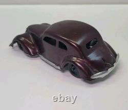 VINTAGE TOY CAR ADLER TIPPCO CKO KELLERMANN 1930 With KEY WORKS GERMANY TIN-LITHO