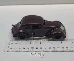 VINTAGE TOY CAR ADLER TIPPCO CKO KELLERMANN 1930 With KEY WORKS GERMANY TIN-LITHO