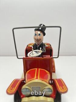 VINTAGE TOY CAR MYSTERY TYPE CRANK ACTION /GAY 90 Old TIMER CAR WithBOX