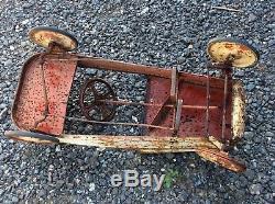 VINTAGE TOY PEDAL CAR TRIANG DISPLAY OR RESTORATION Ship Worldwide