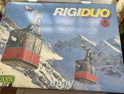 VINTAGE Toy LEHMAN RIGI DUO Electric Cable Car Complete Never used, see below