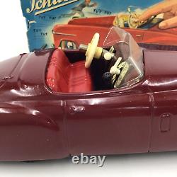 VIntage SCHUCO COMBINATO 4003 TIN TOY CAR No Key Box Wear No Key READ