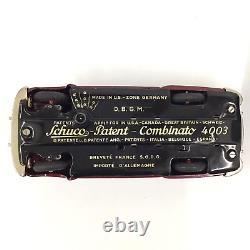 VIntage SCHUCO COMBINATO 4003 TIN TOY CAR No Key Box Wear No Key READ