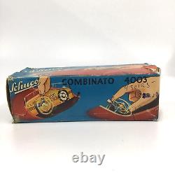 VIntage SCHUCO COMBINATO 4003 TIN TOY CAR No Key Box Wear No Key READ