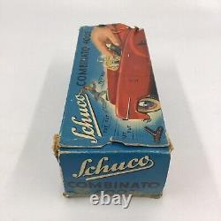 VIntage SCHUCO COMBINATO 4003 TIN TOY CAR No Key Box Wear No Key READ