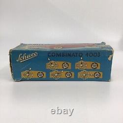 VIntage SCHUCO COMBINATO 4003 TIN TOY CAR No Key Box Wear No Key READ