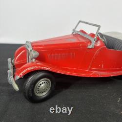 VTG 1950's Doepke MG Model Toys Model Sports Car No. 2017 Red