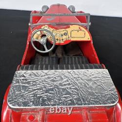 VTG 1950's Doepke MG Model Toys Model Sports Car No. 2017 Red
