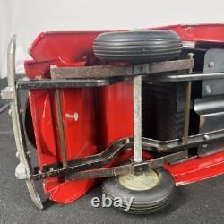 VTG 1950's Doepke MG Model Toys Model Sports Car No. 2017 Red