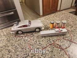 VTG 1960s Japanese James Bond Multi Action 007 Aston Martin Tin Toy Car WORKING