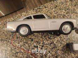 VTG 1960s Japanese James Bond Multi Action 007 Aston Martin Tin Toy Car WORKING