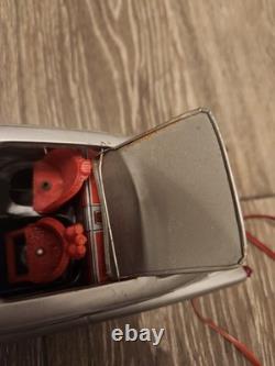 VTG 1960s Japanese James Bond Multi Action 007 Aston Martin Tin Toy Car WORKING