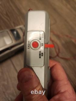 VTG 1960s Japanese James Bond Multi Action 007 Aston Martin Tin Toy Car WORKING