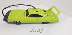 VTG 1970 Kenner SSP Road Runner Super Stocker Superbird Lime Green With Rip Cord