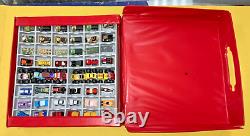 VTG 1988 Micro Mini's Collectors' Case No. 20800 with 56 Cars AS IS