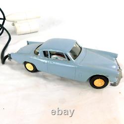 VTG AMT Studebaker Commander Blue Electric Remote Control Scale Model Car with Box