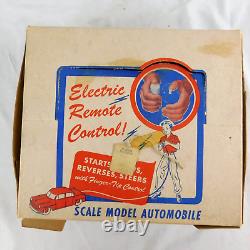 VTG AMT Studebaker Commander Blue Electric Remote Control Scale Model Car with Box