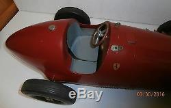 VTG. Ferrari 500 Toschi Marchesini Racing Car c. 1954 withOrig. Box- FOR PARTS ONLY