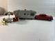 VTG SSS Toys Japan House Trailer A-303 Tin Metal Friction Car & Camper With Table