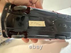 VTG SSS Toys Japan House Trailer A-303 Tin Metal Friction Car & Camper With Table