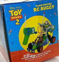 VTG Toy Story 2 Radio Control RC Buggy Thinkway Toy Free Book Disney Pixar 1999