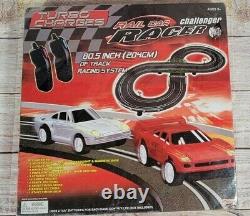 VTG Turbo Charges Rail Toy Car Racer Challenger -Manley Hong Kong RARE NEW