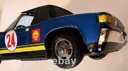 VW-Porsche Toy Car 914. Orig Box & Targa Bump And Go DAIYA Toy Co Japan Works