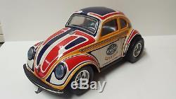 VW Volkswagen Empi love Bug B/O toy race car made in Japan by Taiyo