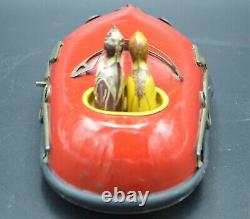 Very Nice Classic 1930's Lindstrom Skeeter Bug Windup Bumper Car withKey Working