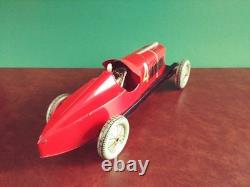 Very Rare 1930's EGDA Tin Wind-up Maserati Race Car Tinplate Metalgraf Racer