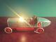 Very Rare 1930's TCO Tippco Tipp&Co Tin Wind-up Boattail Racer Race Car with Light