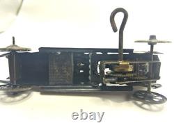 Very Rare Antique German Tin Penny Windup Car. Runs Great