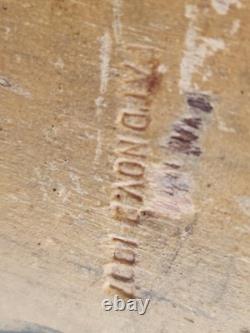 Very Rare VTG 1897 DP Clark Hill Climber Friction Open Touring Car Wood and Tin