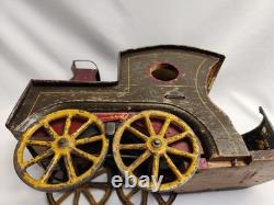 Very Rare VTG 1897 DP Clark Hill Climber Friction Open Touring Car Wood and Tin