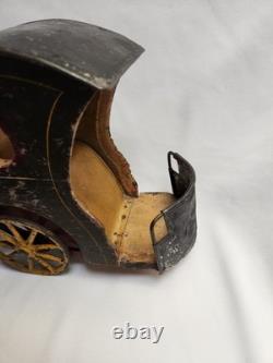Very Rare VTG 1897 DP Clark Hill Climber Friction Open Touring Car Wood and Tin