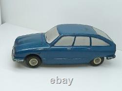 Very Rare Vintage Toy Car Duravit Citroén GS N°21, Navy Blue, Made In Argentina