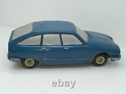 Very Rare Vintage Toy Car Duravit Citroén GS N°21, Navy Blue, Made In Argentina