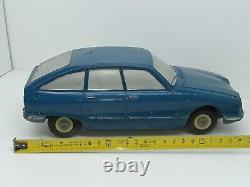 Very Rare Vintage Toy Car Duravit Citroén GS N°21, Navy Blue, Made In Argentina