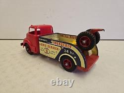 Vintage 15 Wyandotte Toys Emergency Auto Service Tow Truck